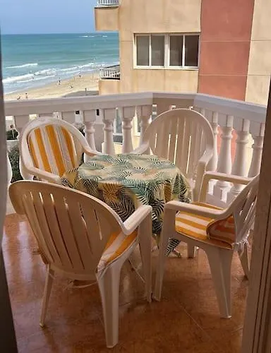 Estudio Con Piscina En 1ª Linea La Manga del Mar Menor